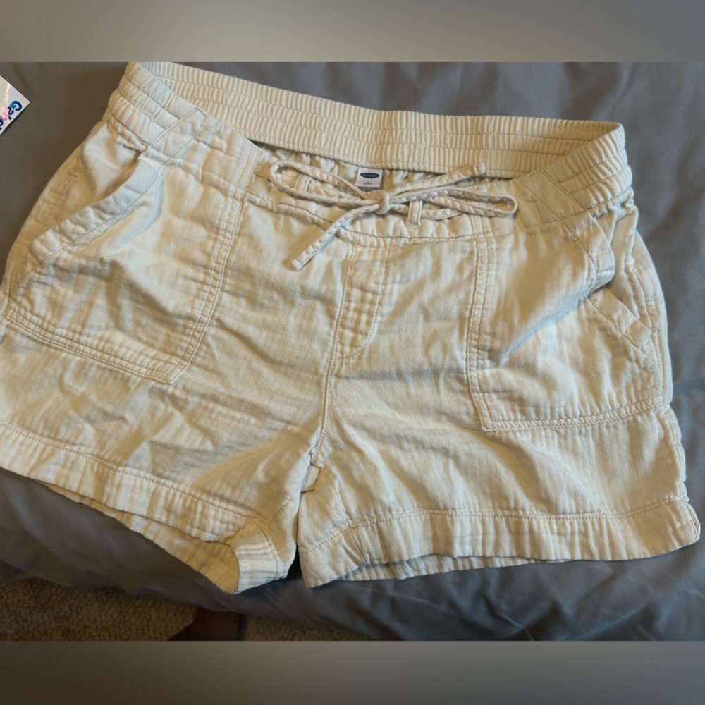 Linen shorts